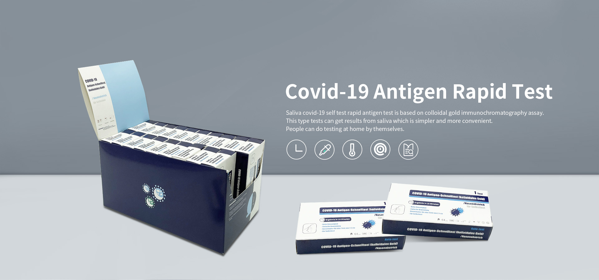 Kina Covid-19 Self Test Rapid Antigen Test Produsenter